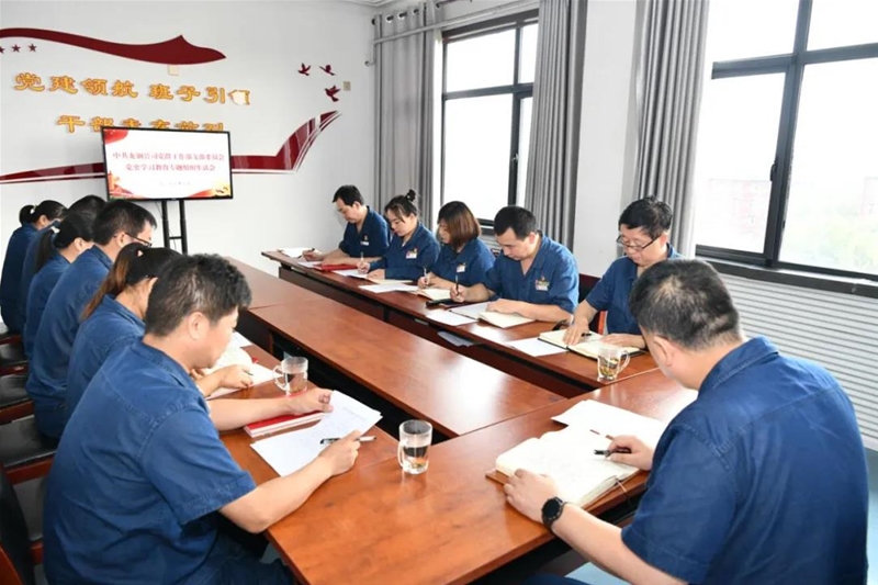 陳驍參加所在黨支部黨史學(xué)習(xí)教育專題組織生活會(huì)